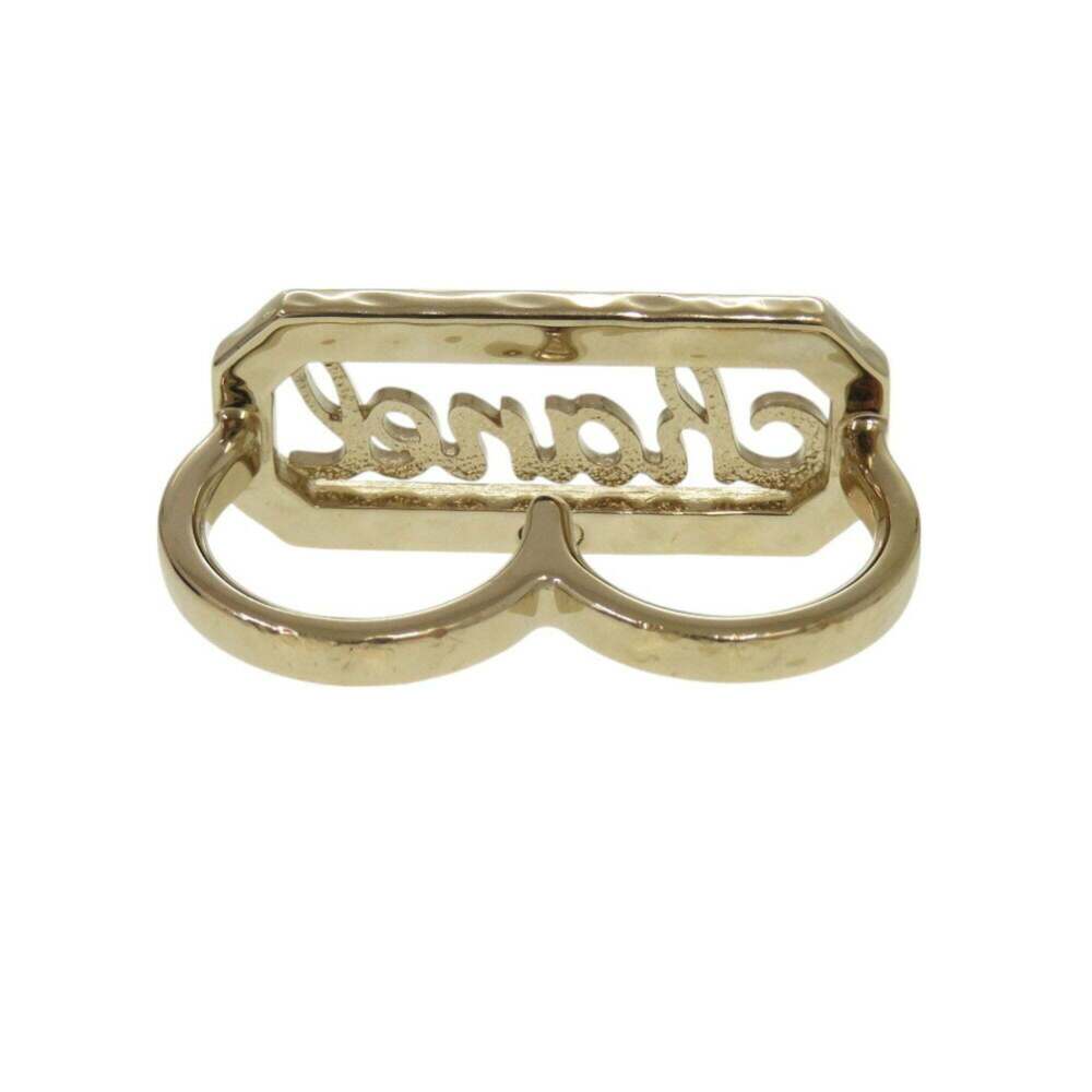 CHANEL Authentic Gold Pearl Ring - Picture 4 of 9